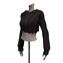 Drop Science Black Shreds Jumper