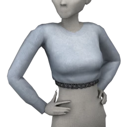 Drop Science Modern Gothic Crop Top