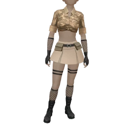 Drop Science Sandstorm Officer Outfit