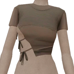 Drop Science Mixed Rib Crop Top