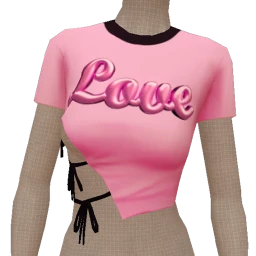 Cloud Nine She Is Love Crop Top