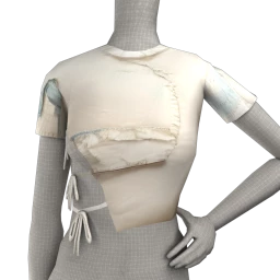 Drop Science Side Tie Crop Top