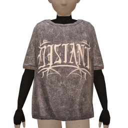 Drop Science Dark Acid Wash T-Shirt