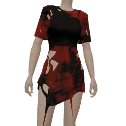 Delirious Red Fallen Skater Dress