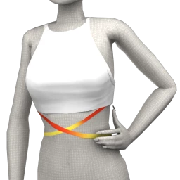 Drop Science Ashfall Crop Top