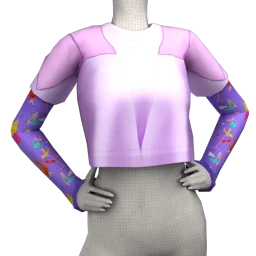 Drop Science Nothing Changed Cropped Top