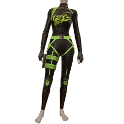 Drop Science Neon Green Tech Jumpsuit