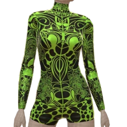 Drop Science Neon Vivid Pattern Jumpsuit