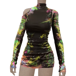 Drop Science Street Art Mini Dress