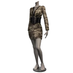 Drop Science Squad Belted Dress