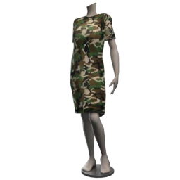 Drop Science Formation Dress