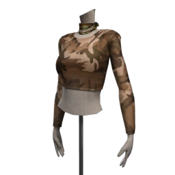 Drop Science Salute Crop Top