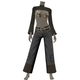 Drop Science Silver Fantasy Outfit