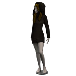 Drop Science All Night Dress - Black