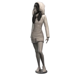 Drop Science All Night Dress - Grey