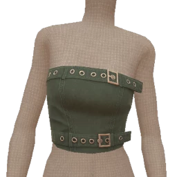 Drop Science Fulsome Belt Crop Top