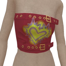 Drop Science Pure Hearts Crop Top