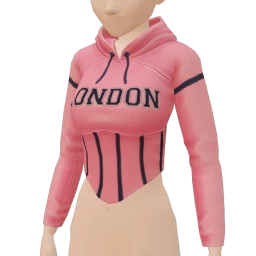 Drop Science London In My Heart Corset Hoodie