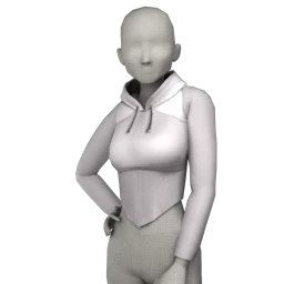 Drop Science Light Gray Casual  Hoodie