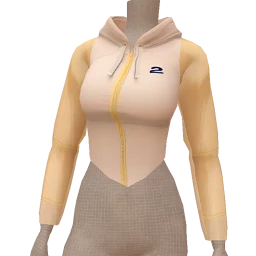 Drop Science Lemonade Hooded Crop Top