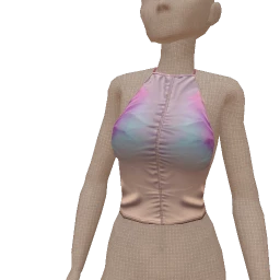 Cloud Nine Pastel Silk Top