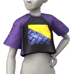 Drop Science Hard Asphalt Crop-Top