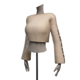 Drop Science "Made Me Do" Crop Top