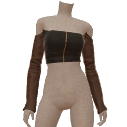 Delirious Always Right Black Crop Top