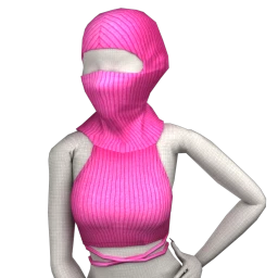 Drop Science Masked Crop Top