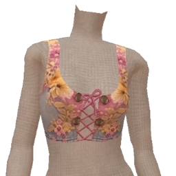 Cloud Nine Denim Rose Top