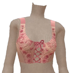 Cloud Nine Floral Quilted Cropped Top