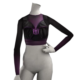 Delirious Velvet Touch Crop Top