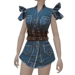 Drop Science Denim Power Dress