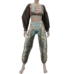 Drop Science Bling Beat Denim Outfit