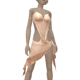 Ikon Elite White Silk Flow Dress