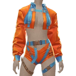 Drop Science Strap Heavy Orange Outfit