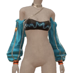 Drop Science Electric Shimmering Blue Jacket