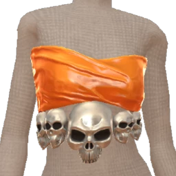 Drop Science Skulls Crop Top