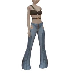 Drop Science Turbo Cutout Outfit Blue