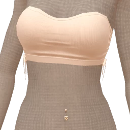 Drop Science Cute Little Bows White Bandeau Top