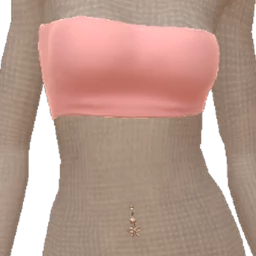 Drop Science Effortlessly Chic Pink Bandeau