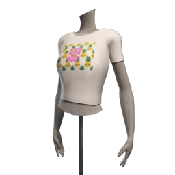 Foal "Good Vibes" Crop Tee