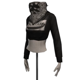 Hoodie with Bandana Mask - Night
