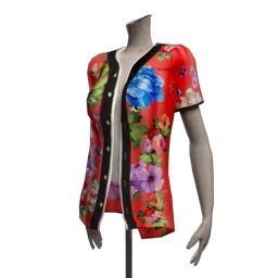 Drop Science Floral Baseball Jersey