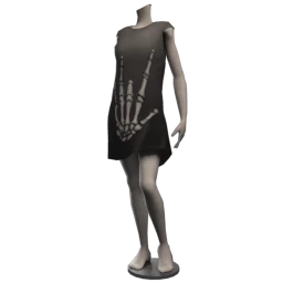 Delirious Squid Skeleton Rock Tank Top