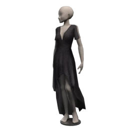 Dress with Corset Detail