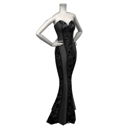 Elska Obsidian Shine Dress