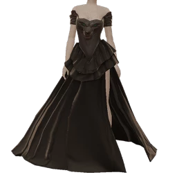 Elska Sculpted Wolf Dress