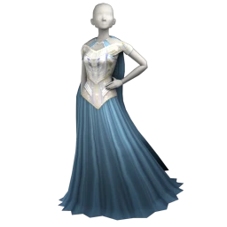 Elska Warrior Queen Armoured Dress