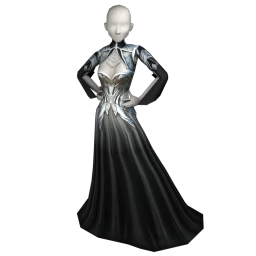 Elska Deepest Grief Armoured Dress